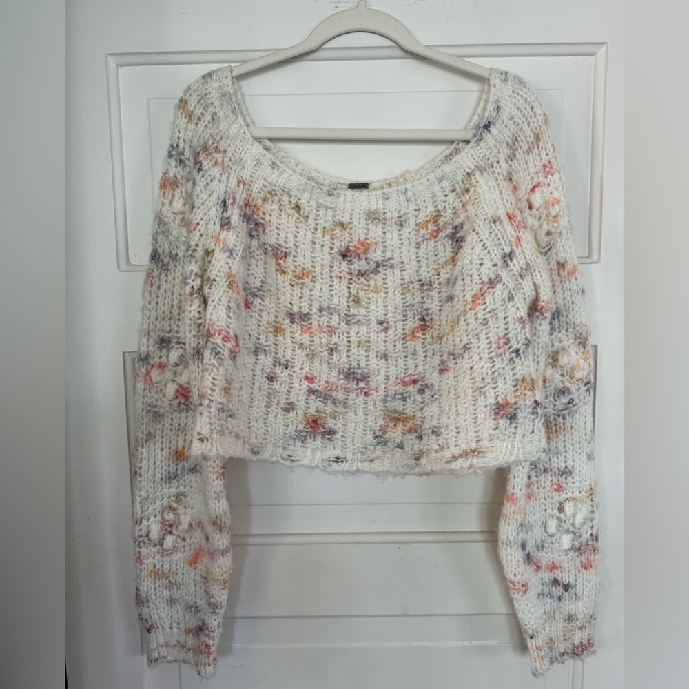Free People Wide Neck Sweater